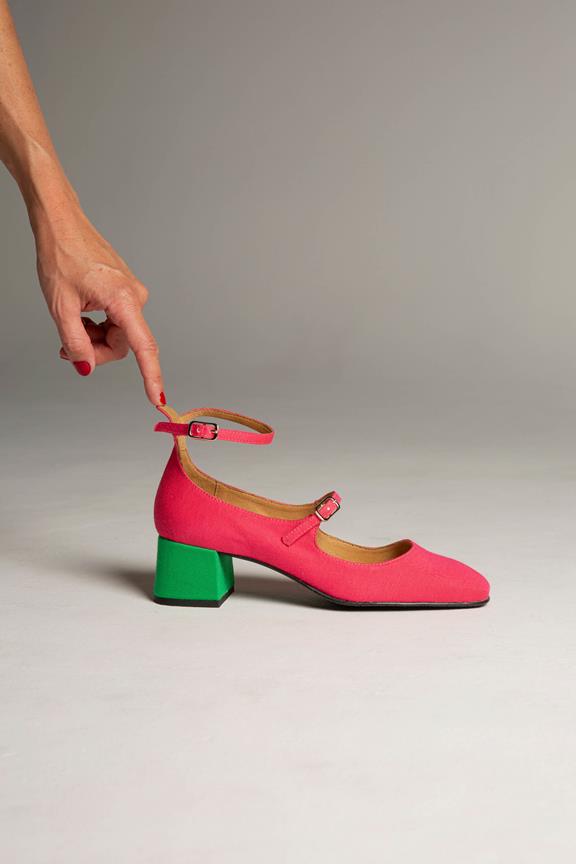 Pumps Midi Roze Groen from Shop Like You Give a Damn