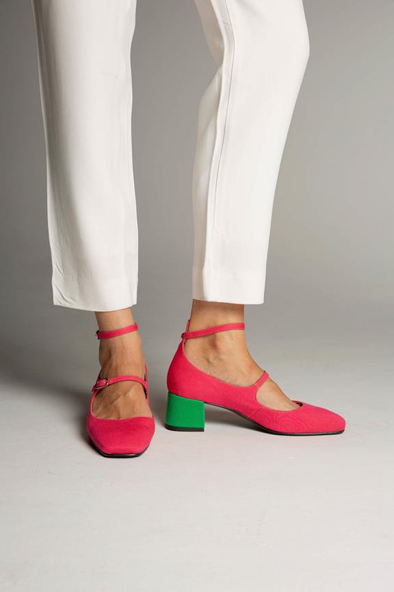 Pumps Midi Roze Groen from Shop Like You Give a Damn