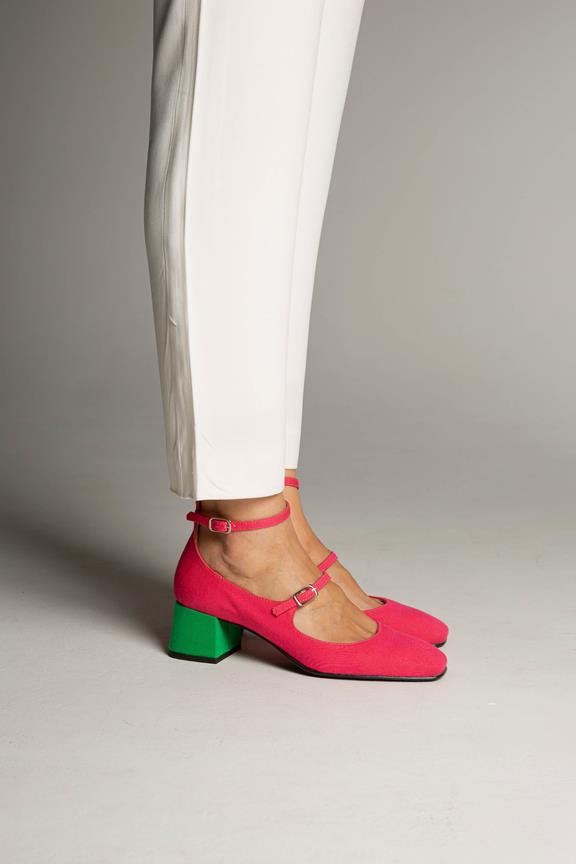 Pumps Midi Roze Groen from Shop Like You Give a Damn