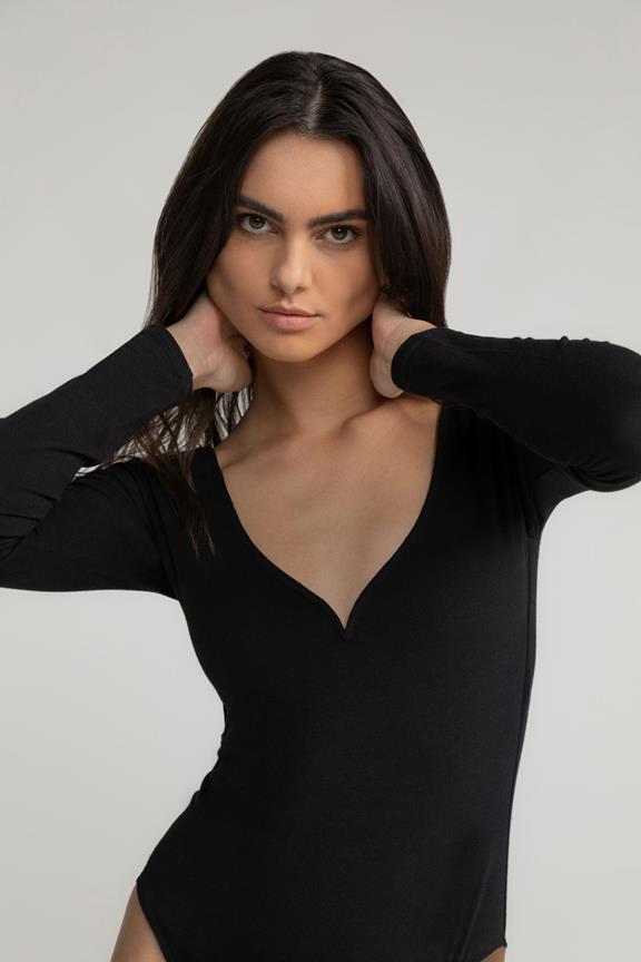 Bodysuit Cinera Zwart from Shop Like You Give a Damn