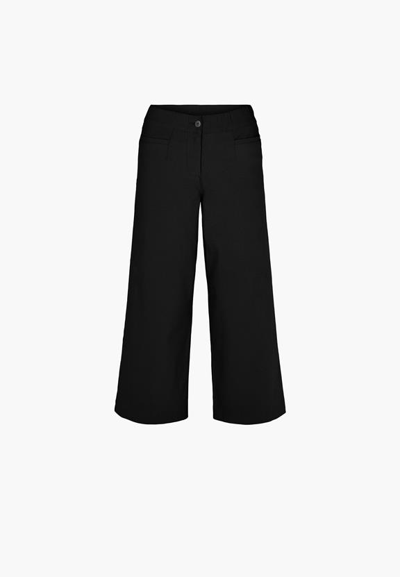 Crop Broek Los Lester Zwart via Shop Like You Give a Damn