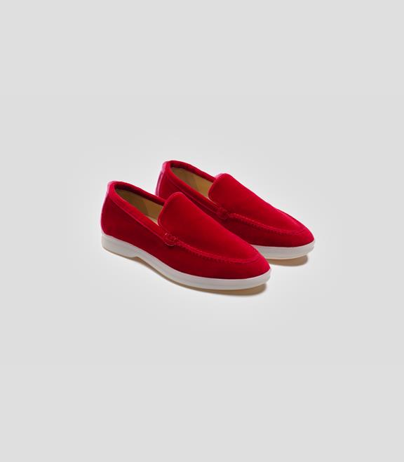 Loafer Velvet Red from Shop Like You Give a Damn