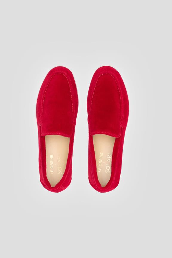 Loafer Velvet Red from Shop Like You Give a Damn