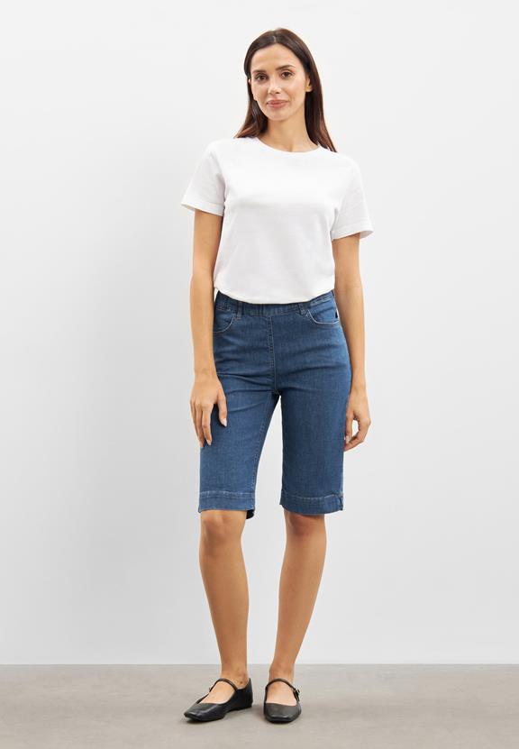 Shorts Regular Kelly Blauw Denim via Shop Like You Give a Damn