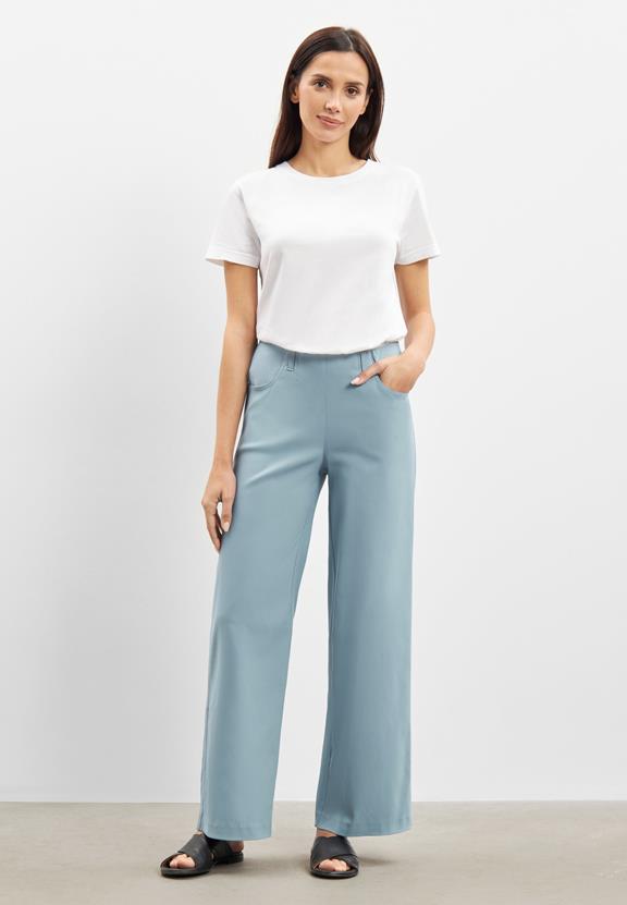 Losse Broek Donna Korte Lengte Duif via Shop Like You Give a Damn