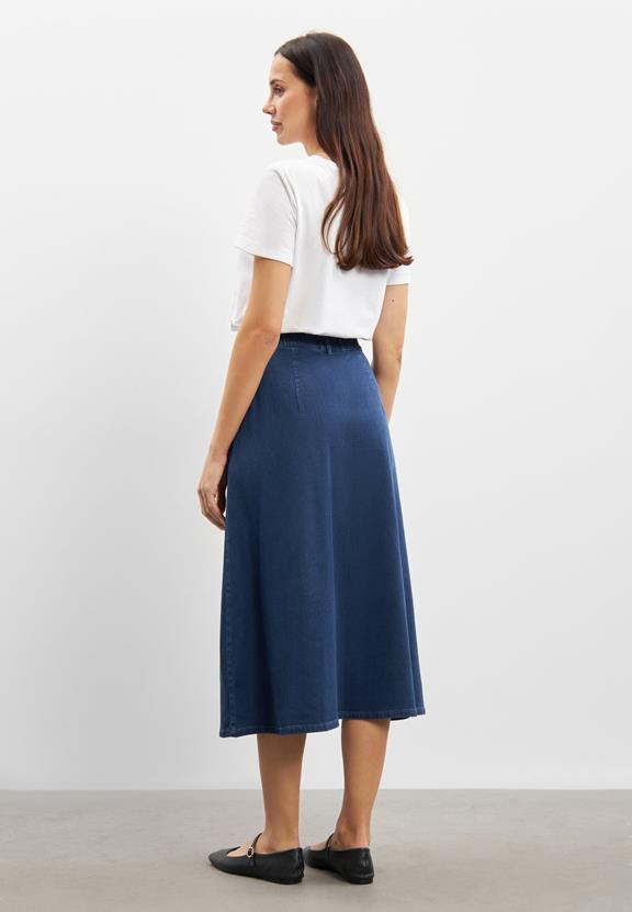Rok Asta Medium Blauw Denim from Shop Like You Give a Damn