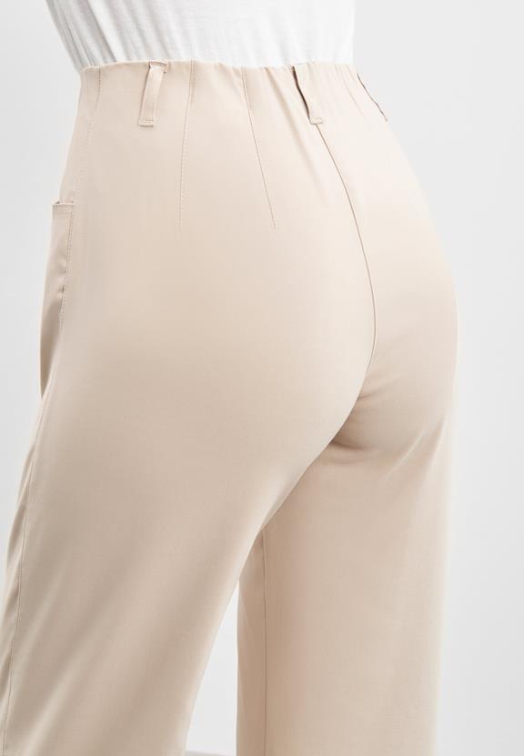 Losse Crop Broek Donna Grey Sand from Shop Like You Give a Damn