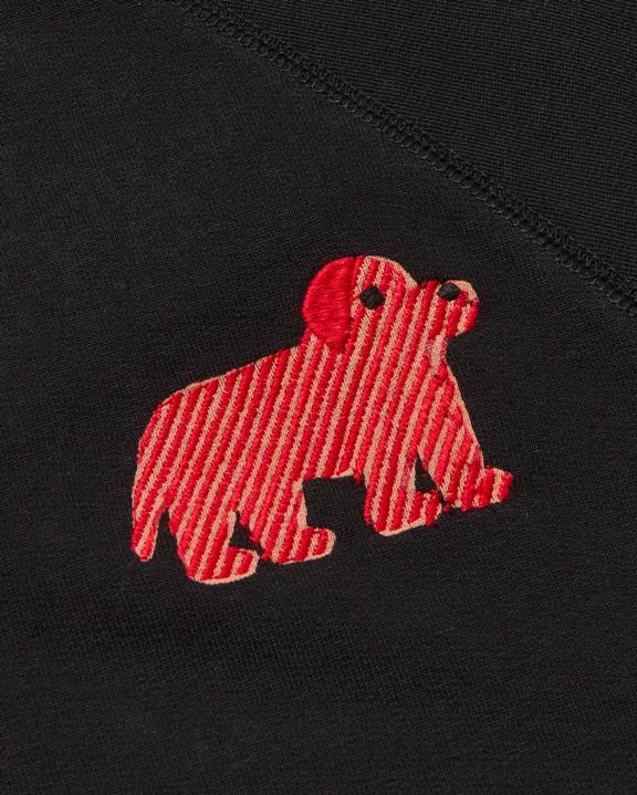 Sweatshirt Doggy Bonnie Zwart from Shop Like You Give a Damn