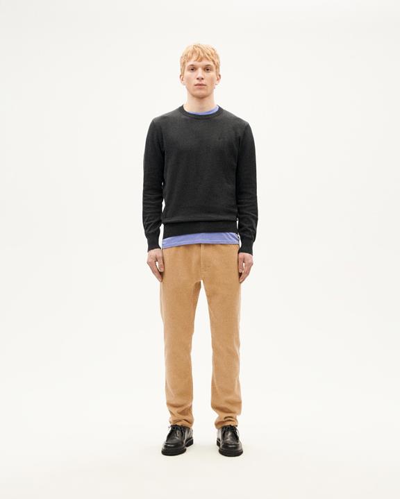 Trui Gebreid Orlando Donkerblauw from Shop Like You Give a Damn