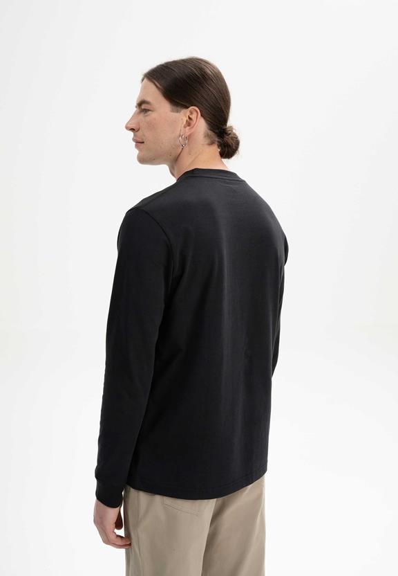 Shirt Lange Mouw Tejas Zwart from Shop Like You Give a Damn