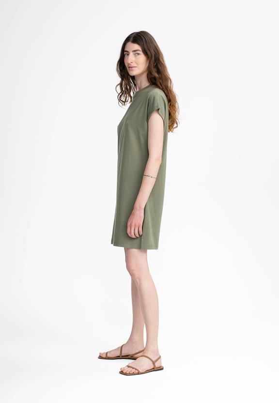 T-Shirt Jurk Sunea Tijm Groen from Shop Like You Give a Damn