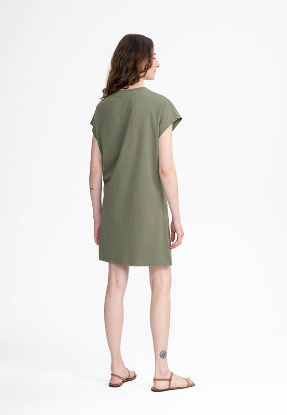 T-Shirt Jurk Sunea Tijm Groen from Shop Like You Give a Damn