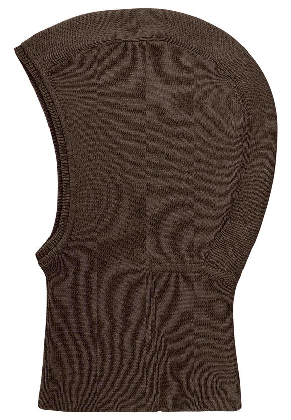 Balaclava Fijngebreid Charvi Donkerbruin from Shop Like You Give a Damn