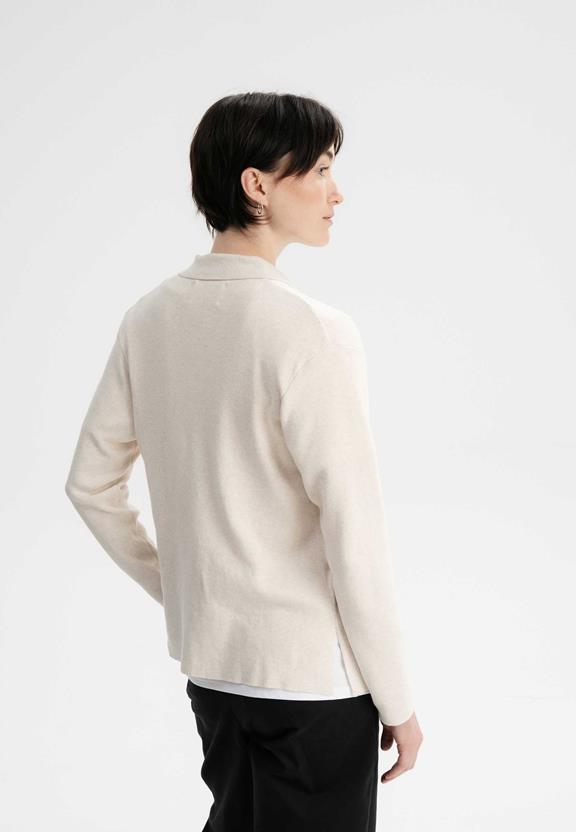 Vest Fijn Gebreid Ulupi CrÃ¨me Melange from Shop Like You Give a Damn