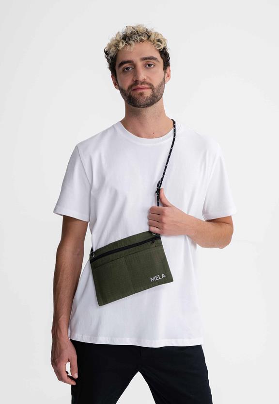 Ripstop Tas Unisex Sneha Donker Olijfgroen from Shop Like You Give a Damn