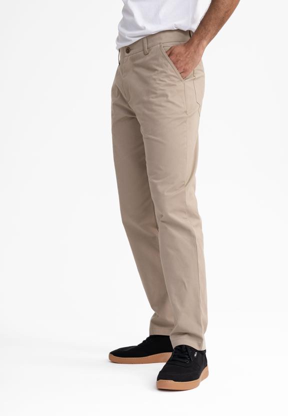 Twill Broek Pintu Koriander Beige from Shop Like You Give a Damn