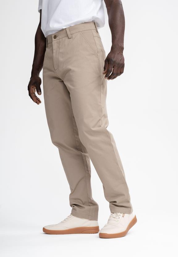 Twill Broek Pintu Koriander Beige from Shop Like You Give a Damn