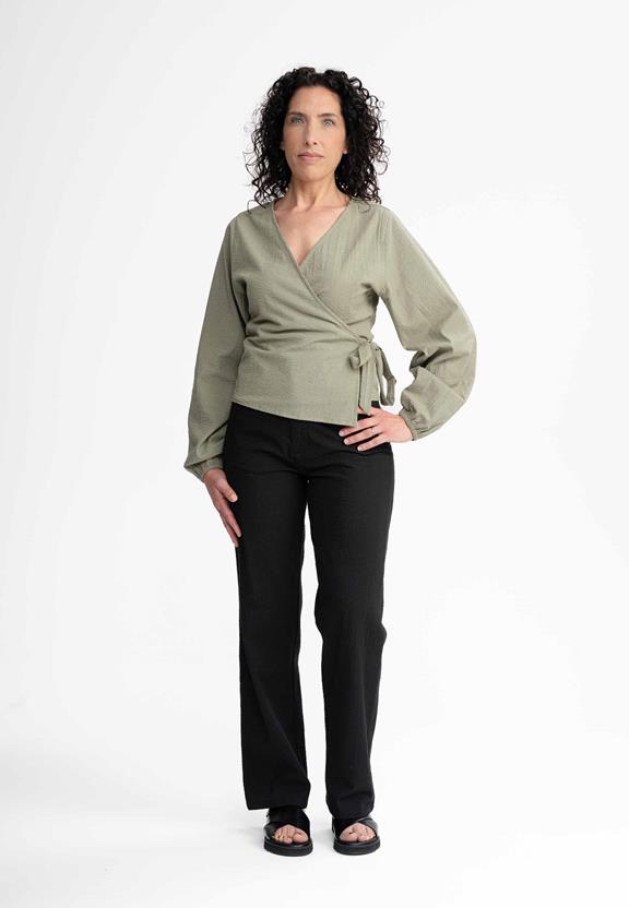 Wikkelblouse Lilam Tijm from Shop Like You Give a Damn