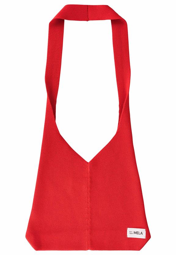 Tas Unisex Jacquard Brei Rajrupa Poppy Red via Shop Like You Give a Damn