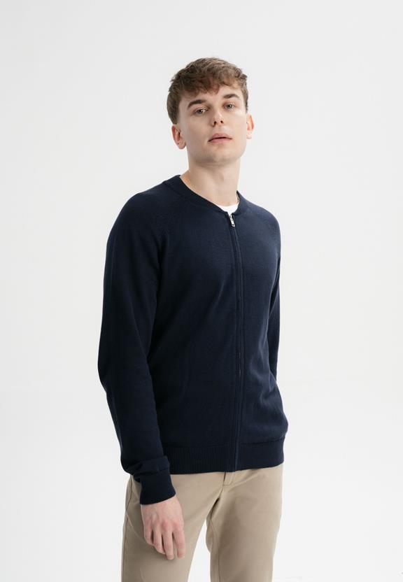 Gebreid Jasje Shamial Navy from Shop Like You Give a Damn