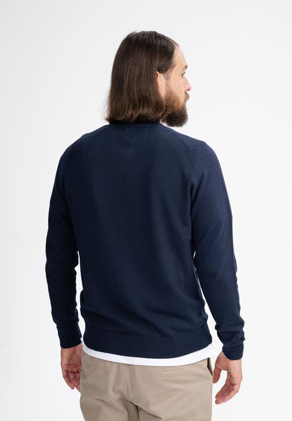 Gebreid Jasje Shamial Navy from Shop Like You Give a Damn