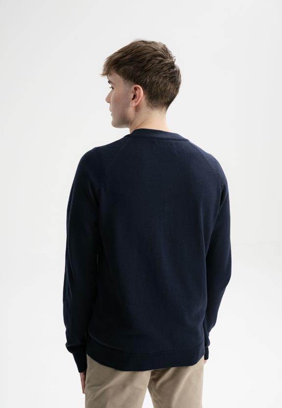 Gebreid Jasje Shamial Navy from Shop Like You Give a Damn