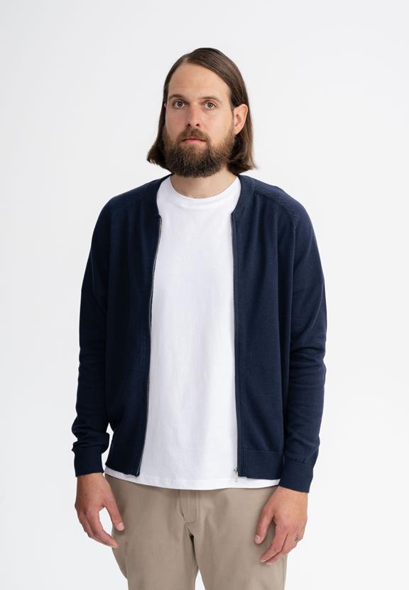Gebreid Jasje Shamial Navy from Shop Like You Give a Damn