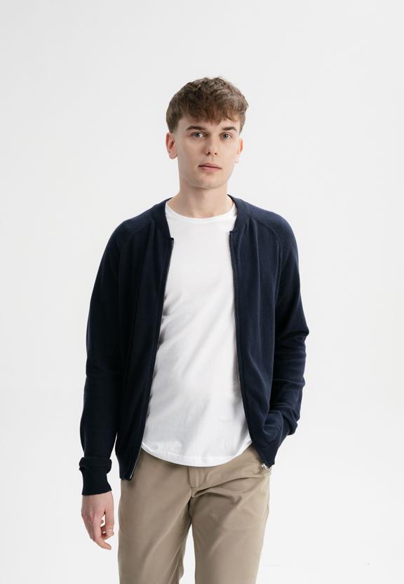 Gebreid Jasje Shamial Navy from Shop Like You Give a Damn