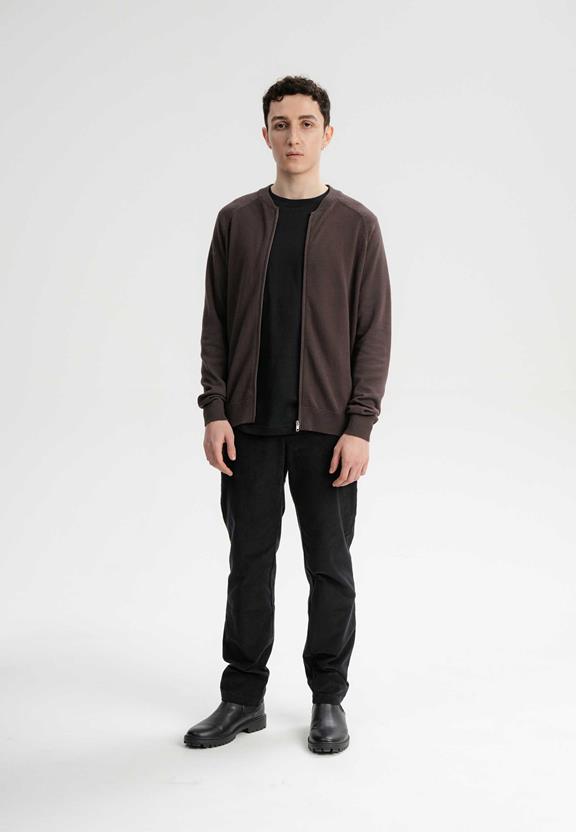 Gebreid Jasje Shamial Donkerbruin from Shop Like You Give a Damn