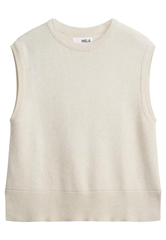 Vest Jacquard Breiwerk Jamuna CrÃ¨me Melange from Shop Like You Give a Damn