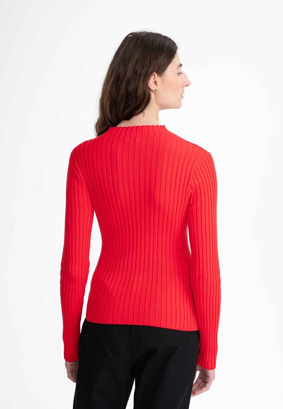 Gebreide Trui Namari Poppy Rood from Shop Like You Give a Damn