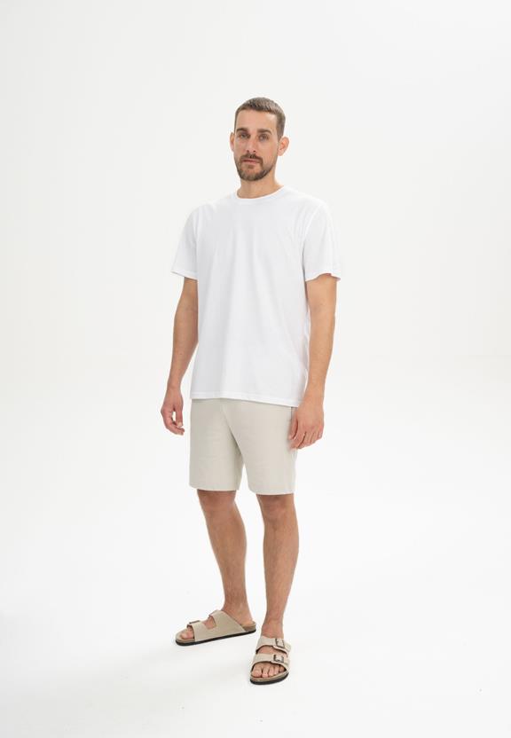 Jerseyshort Krish Birke Beige from Shop Like You Give a Damn