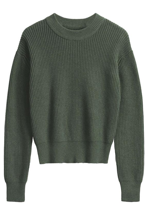 Ribgebreide Trui Manika Groen GemÃªleerd from Shop Like You Give a Damn
