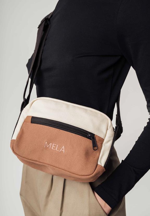 Tas Patni Nougat Bruin/CrÃ¨me via Shop Like You Give a Damn