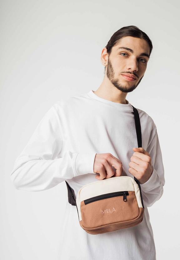 Tas Patni Nougat Bruin/CrÃ¨me from Shop Like You Give a Damn