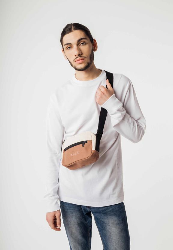 Tas Patni Nougat Bruin/CrÃ¨me from Shop Like You Give a Damn