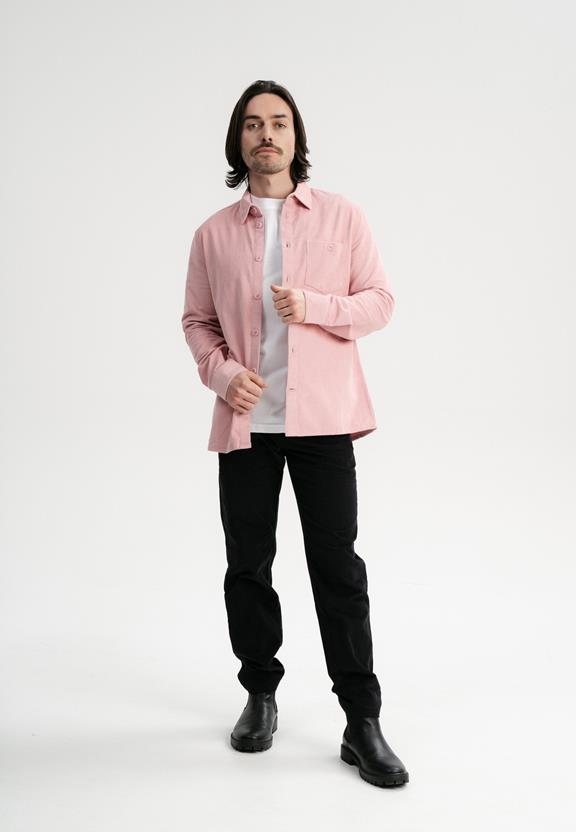 Overhemd Corduroy Nimit Rose Roze from Shop Like You Give a Damn