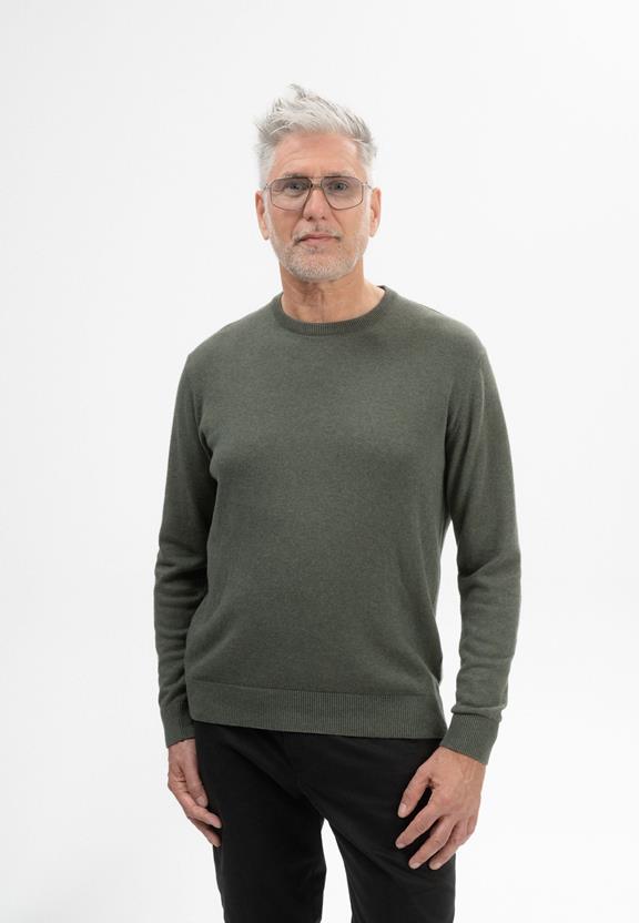 Fijn Gebreide Trui Himal Groen GemÃªleerd via Shop Like You Give a Damn