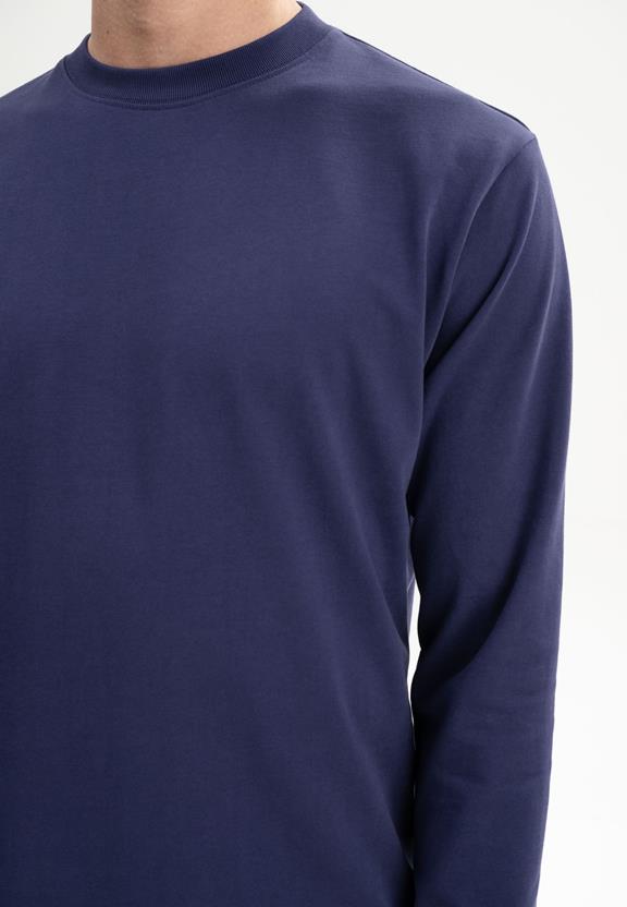 Shirt Lange Mouw Tejas Zomernacht Donkerpaars from Shop Like You Give a Damn