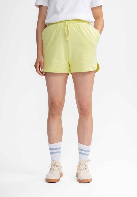Jersey Shorts Sunyata Gember Citroengroen via Shop Like You Give a Damn