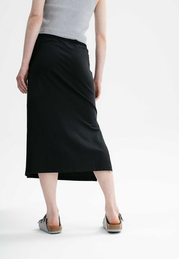 Rok Midi Rock Divari Zwart from Shop Like You Give a Damn