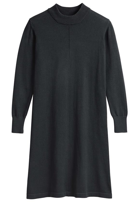 Jurk Basic Fijn Gebreid Harleen Zwart from Shop Like You Give a Damn