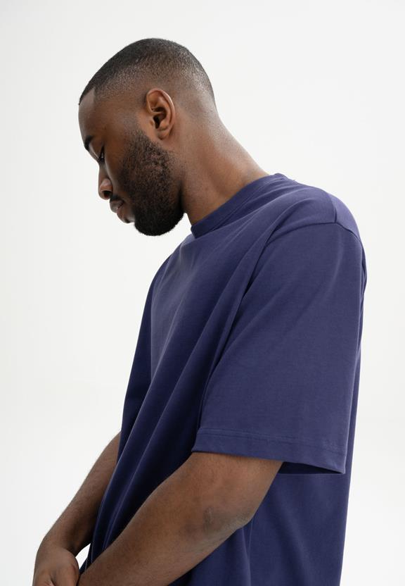 T-Shirt Oversized Heavy Bhajan Zomernacht Paars from Shop Like You Give a Damn