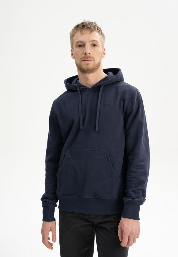 Hoodie Tican Marineblauw via Shop Like You Give a Damn