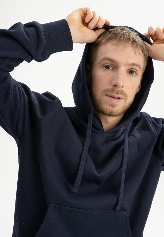 Hoodie Tican Marineblauw from Shop Like You Give a Damn
