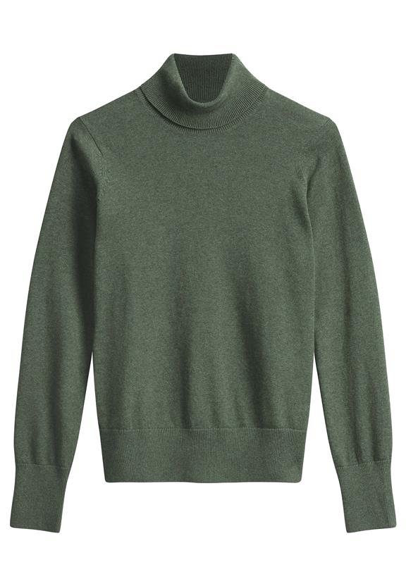 Fijn Gebreide Trui Coltrui Mayura Green Melange from Shop Like You Give a Damn
