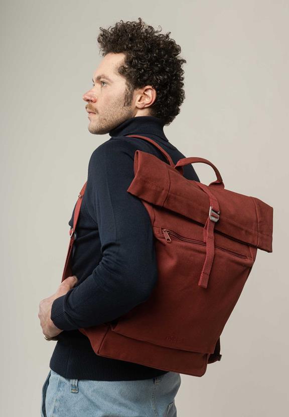 Rugzak Amar Bordeaux Rood from Shop Like You Give a Damn