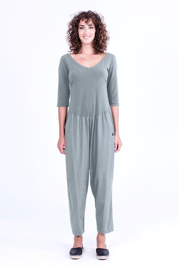Jumpsuit Midnight Mono Chinois Groen via Shop Like You Give a Damn