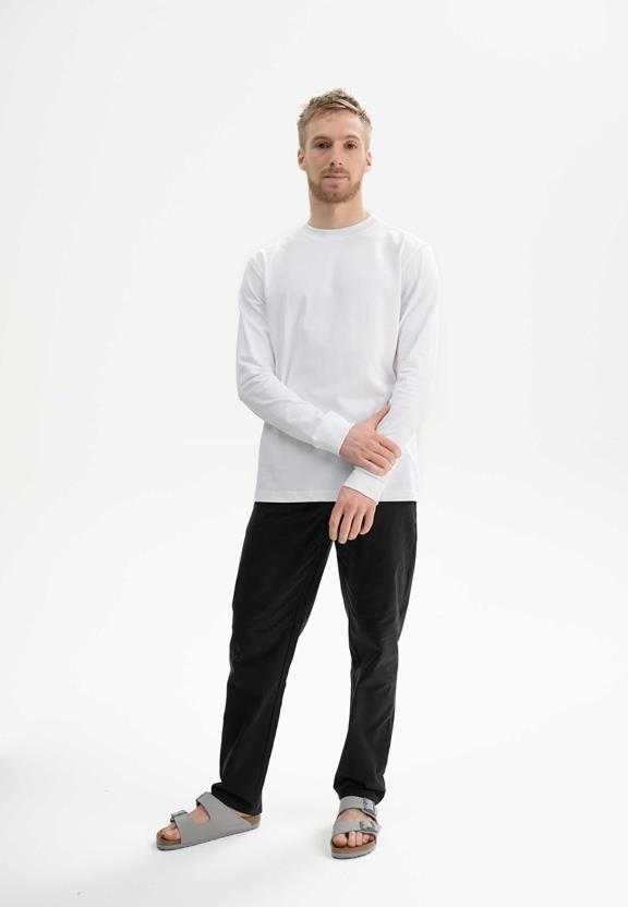 Shirt Lange Mouw Tejas Wit from Shop Like You Give a Damn