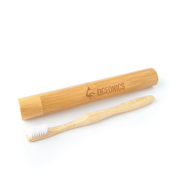 Set: Bamboo Toothbrush and -Case 1